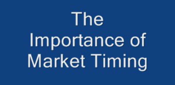 When it comes to trading, market timing is critical, and the most important reason of all is to minimize your risk exposure, whenever there is a significant amount of money at risk